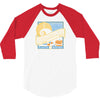 halloween moon 3/4 Sleeve Shirt