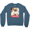 sloth astronaut swag Crewneck Sweatshirt