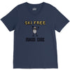 ski free and die V-Neck Tee