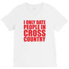 i only date people V-Neck Tee