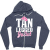 tan legged juliet Zipper Hoodie