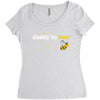 Daddy to Bee Unknown Gender Women's Triblend Scoop T-shirt