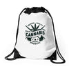 cannabis medical only Drawstring Bags
