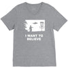 i want to believe V-Neck Tee