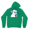 arctic fox adopt Unisex Hoodie