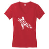 mens surfing Women's V-Neck T-Shirt