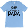 Only the Best Dads get Promoted to Papa T-Shirt