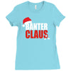 banter claus funny Ladies Fitted T-Shirt