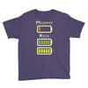 mommy low battery low energy Youth Tee