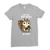 nuts Ladies Fitted T-Shirt