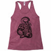 snake and tiger Racerback Tank
