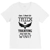 trick or treating &amp; ask for wine V-Neck Tee