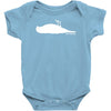 atticus   crow logo Baby Onesie