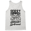 This Guy Is Taken By A Super Sexy January Girlfriend Tank Top
