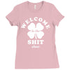 Welcome To The Shit Show Ladies Fitted T-Shirt