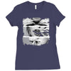 girl smoking a blunt Ladies Fitted T-Shirt