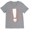 exclamation box V-Neck Tee