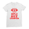 spelling bee champiun Ladies Fitted T-Shirt