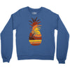 pineapple and beach Crewneck Sweatshirt