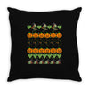 halloween ugly sweater tn featured Throw Pillow