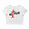 no fear Crop Top