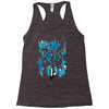 blue vectorfunk Racerback Tank