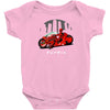 deadpool x akira Baby Bodysuit