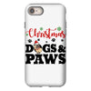 christmas dogs and paws iPhone 8