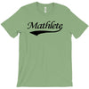 mathlete t shirt funny math humor geek nerd school athlete T-Shirt