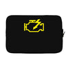 check engine light Laptop sleeve