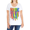 lgbt prom fundraiser Ladies Curvy T-Shirt