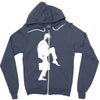 ministry of silly walks Zipper Hoodie