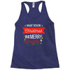 may your christmas be merry &amp; bright Racerback Tank