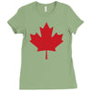 canada international baseball Ladies Fitted T-Shirt