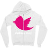 follow me Zipper Hoodie
