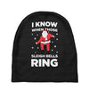 i know when those sleigh bells ring Baby Beanies