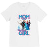 mom of the birthday girl V-Neck Tee