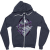 edward's salon Zipper Hoodie