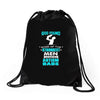 god found autism dad Drawstring Bags