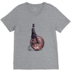 penny farthing V-Neck Tee