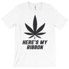 Support Melanoma Cancer Awareness With A Black Cannabis Leaf T-Shirt