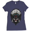 native american Ladies Fitted T-Shirt