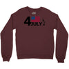 july 4 independence day Crewneck Sweatshirt