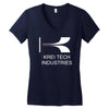 krei tech industries  big hero 6 t shirt tee unisex Women's V-Neck T-Shirt