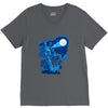 night sky projector V-Neck Tee