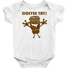coffee yay Baby Bodysuit