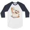 the dude abides 3/4 Sleeve Shirt