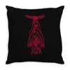hanging around Throw Pillow