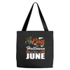 Halloween Kings Are Born In June Tote Bags