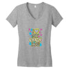 love my crazy dog Women's V-Neck T-Shirt